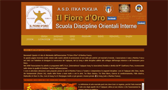 Desktop Screenshot of fioredoro.it